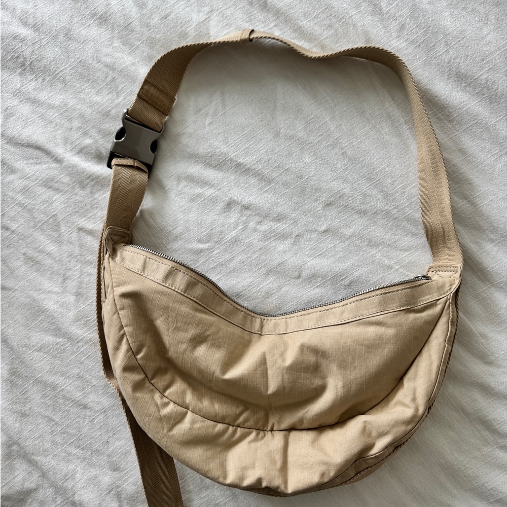 Zara Beige Crossbody Bag